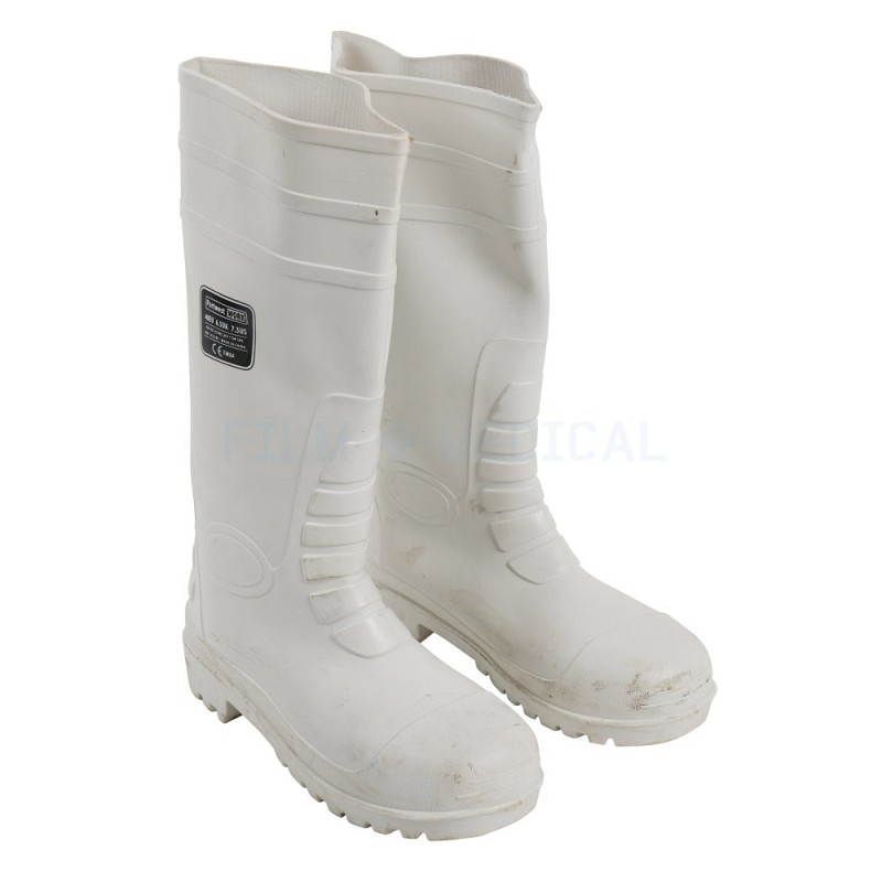 White Lab Wellies